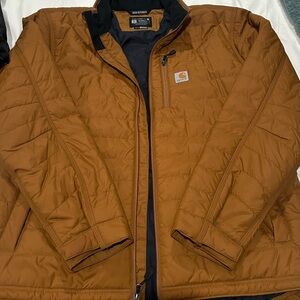 Carhartt Men's Tan Puffer Jacket
